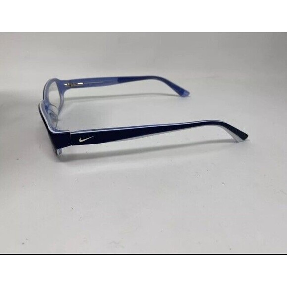 NIKE KIDS EYEWEAR 5500 47/17/130 415 BLUE FLEX HINGE EYEGLASSES - Picture 3 of 9